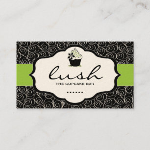 Design luxúria do cupcake - CARTÃO DE VISITA FEI