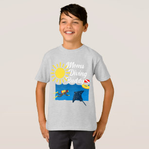 Design mães de Divisor de - Camisa T Básica para