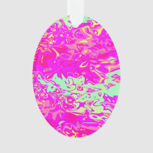 Design Marbleized brilhante das cores no ornamento
