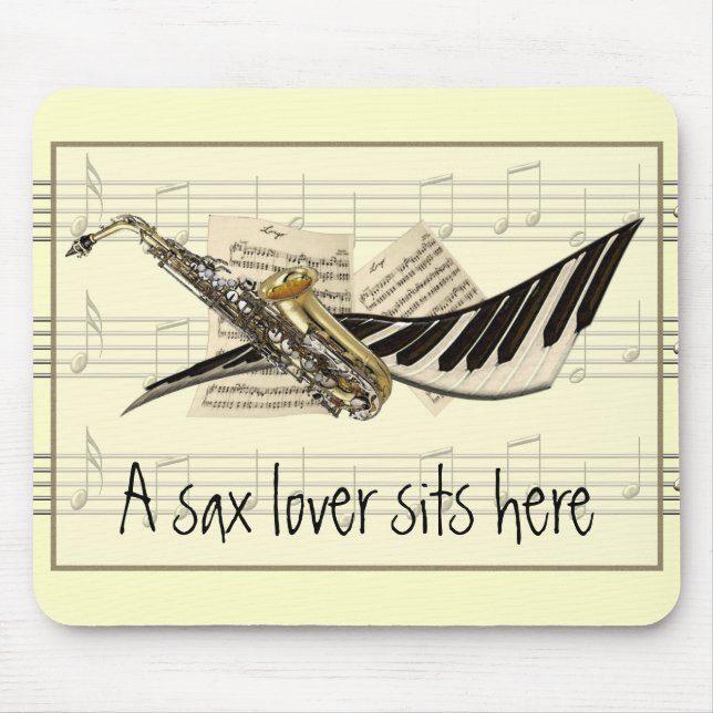 Design Mousepad customizável da música (Frente)