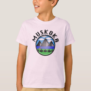 Design Muskoka (Versão 2) - Camisa T básica para c