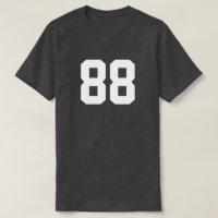 Design nos seus próprios números T-Shirt