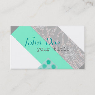 design original do modelo de cartão de negócios mo