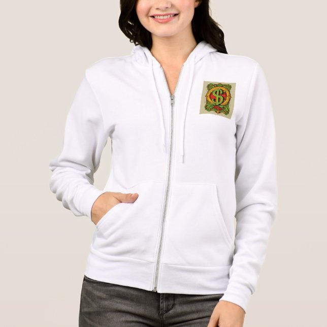 Design para camisa um sinal de dólar com uma mordi (Frente)