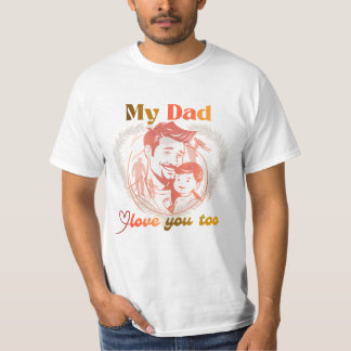 Design para o dia dos pais | camiseta do dia dos p