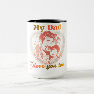 design para o dia dos pais | design de caneca para