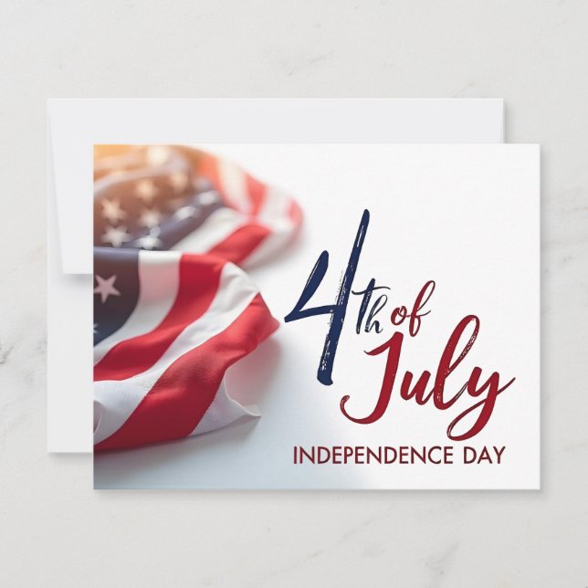 Design Patriótico do Dia da Independência 4 de Jul (Frente)