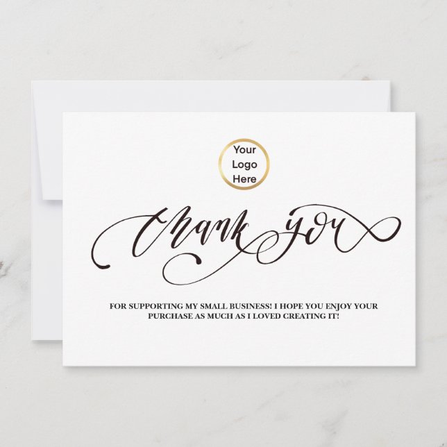 Design preto e branco simples (Frente)