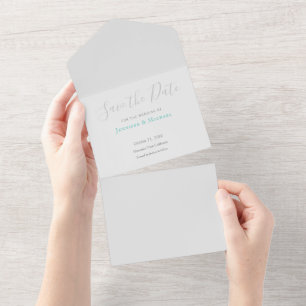 Design profissional de casamento Modern Salve a da