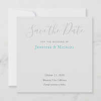 Design profissional de casamento Modern Salve a da