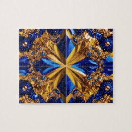 Design quebra-cabeça abstrato moderno cores da Sue