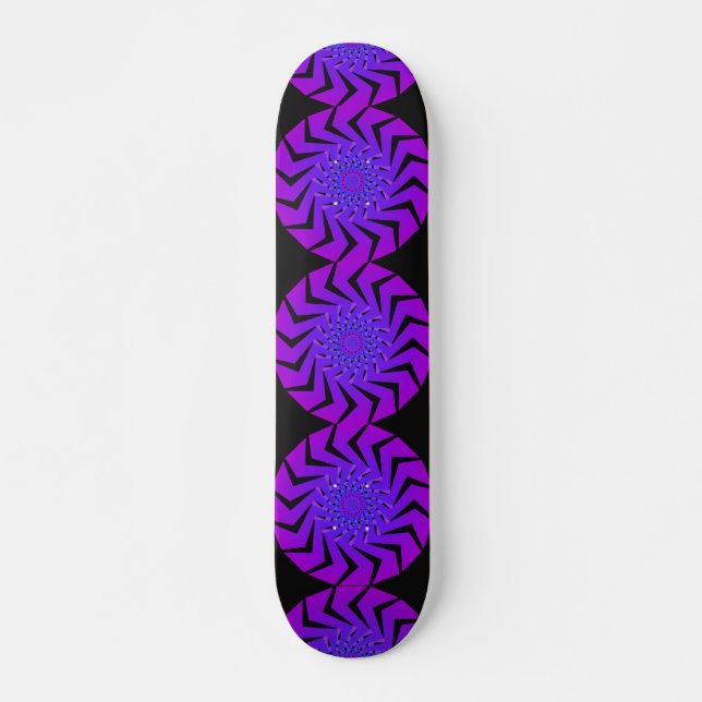 Design Raio Roxo: skate (Frente)