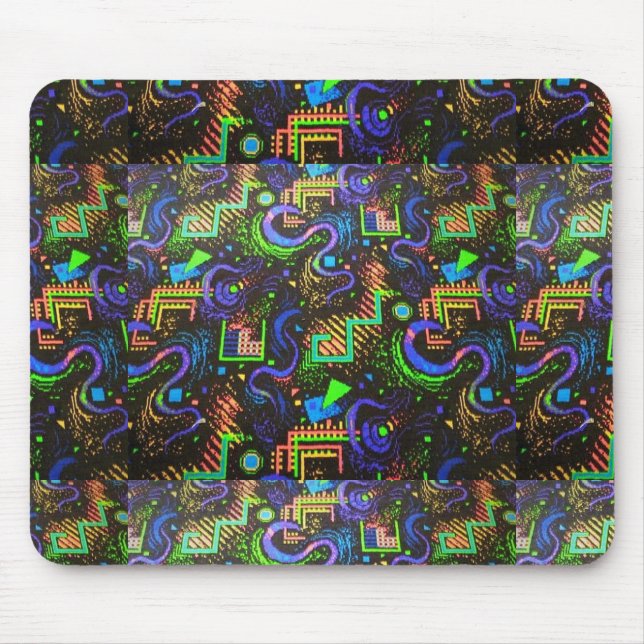 Design retro Mousepad do tapete da arcada (Frente)