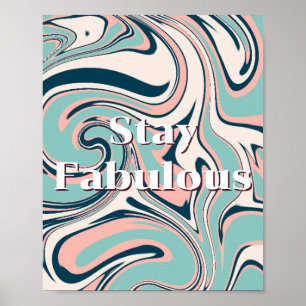 Design retrô, Poster Fique Fabuloso 