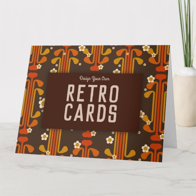 Design seus próprios Cartões Retro! Cartão persona (Frente)