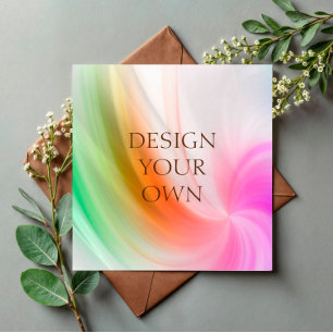 Design seus próprios convites e anúncios