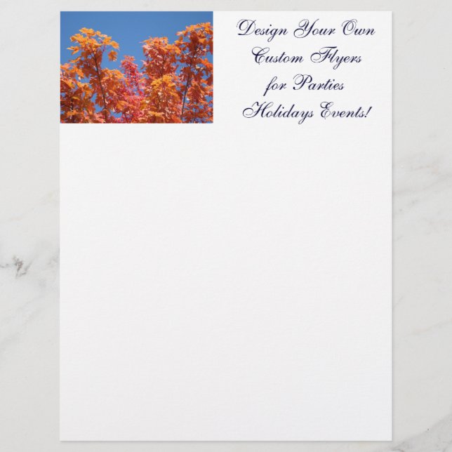 Design Seus Próprios Folhetos Personalizados! Part (Frente)