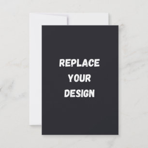Design simples preto personalizado Adicionar Foto 