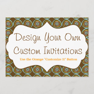 Design suas próprias Convites Personalizados