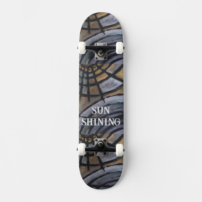 DESIGN SUN SHINING SKATEBOARD (Frente)