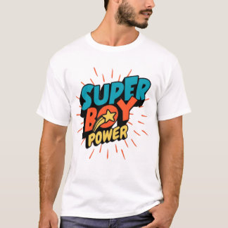 Design Super Boy Power T-shirt