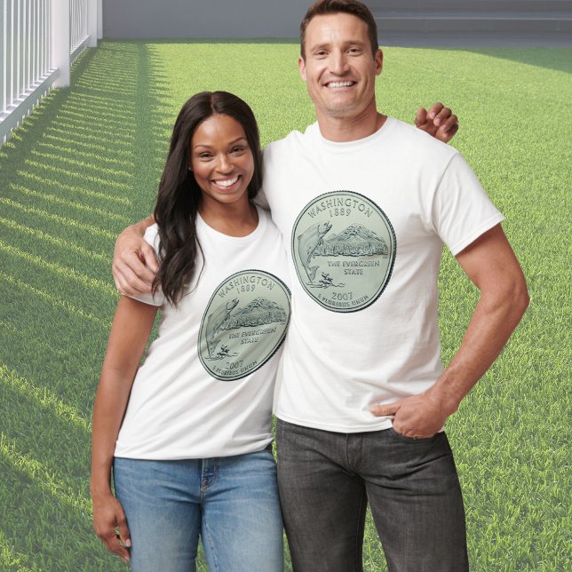 Design T-Shirt do Quarto Estado de Washington (Criador carregado)