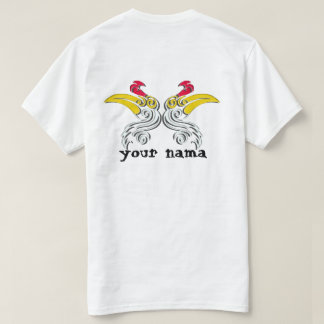 Design T-Shirt Kalimantan batik da Indonésia