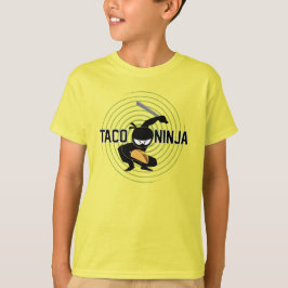 Design Taco Ninja - Camiseta Básica para Crianças