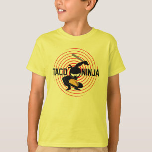 Design Taco Ninja - Camiseta Básica para Crianças