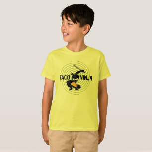 Design Taco Ninja - Camiseta Básica para Crianças