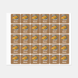 Design Taco Terça-feira - Etiqueta de Vestuário Pe