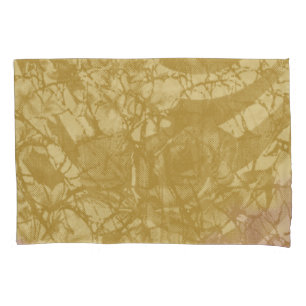 Design têxtil elegante com um ouro de fundo