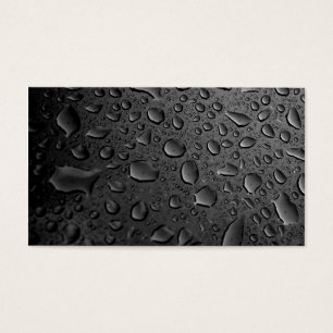 Design Textured das gotas de água do preto escuro