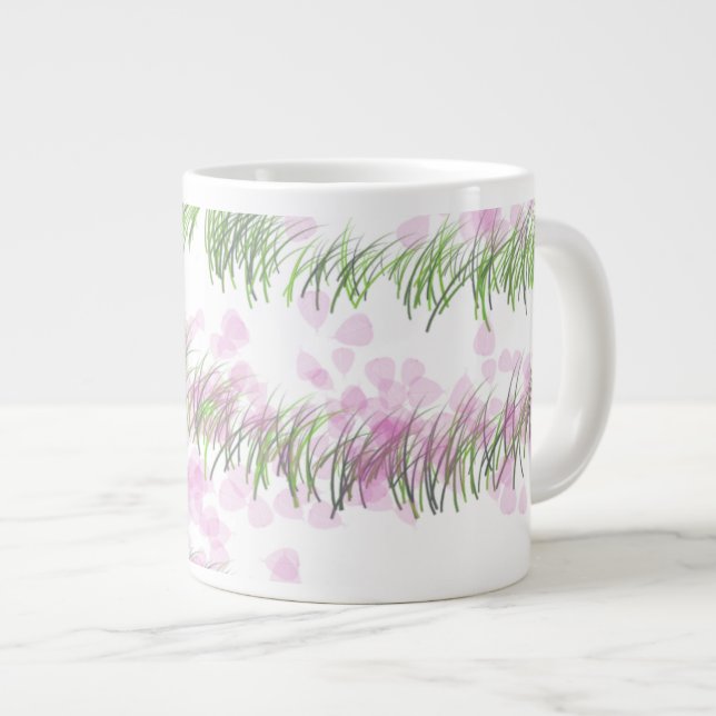Design verde especial da caneca de Zazzle (Frente Esquerda)
