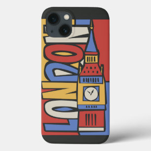 Design vibrante de Londres, Inglaterra Handrawn