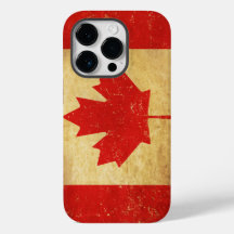 Design Vintage da Bandeira do Canadá