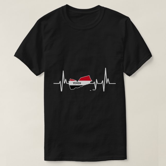 Design Yemeni Flag Yemen T-Shirt (Frente do Design)