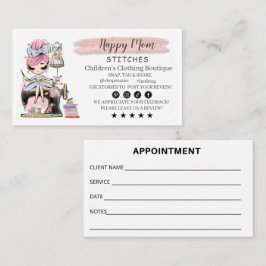 Designer de Moda de Cartão de visita de costura