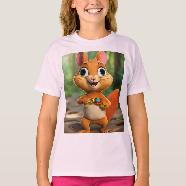Designs Curiosos de Camisas de Aventura de Florest (Frente)