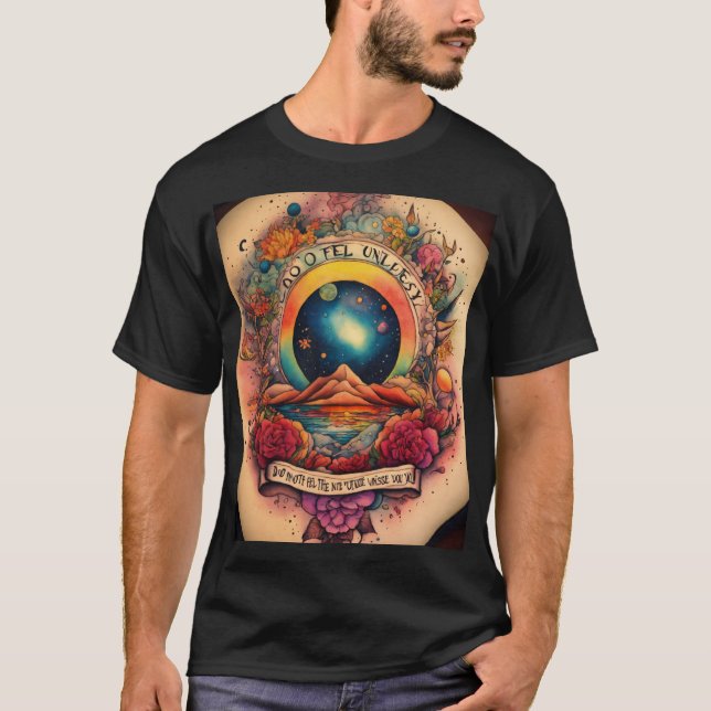 Designs de flores em Camisetas (Frente)