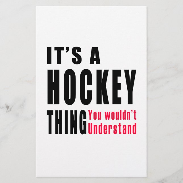 Designs de Hockey.Thing (Frente)