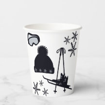 Designs de neve de diferentes itens