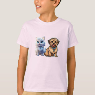 Designs de T-Shirt do Adesivo de Cartoon Shorkie