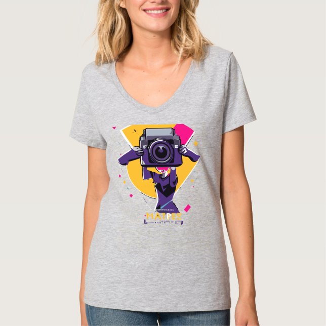 Designs de T-shirt para fotografia (Frente)