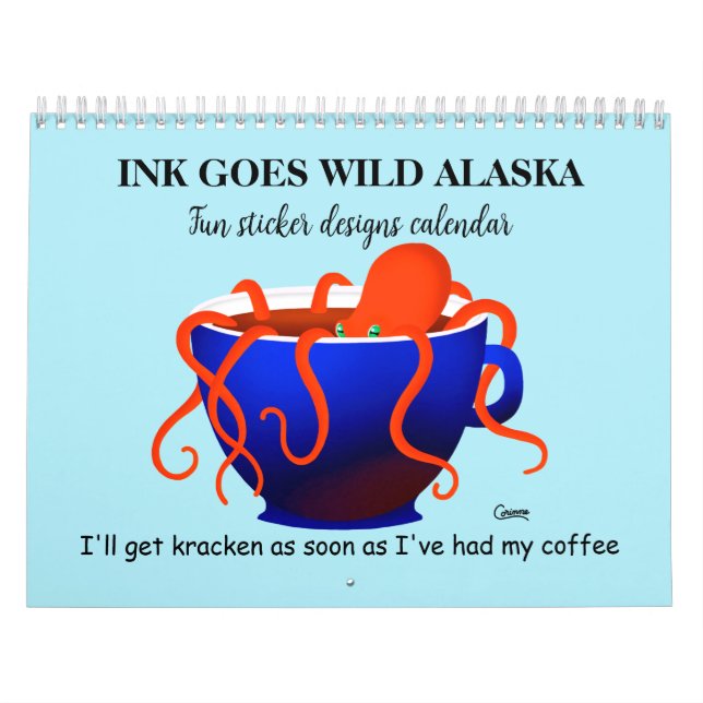 Designs do adesivo Divertido - Calendário Médio (Capa)