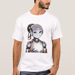 Designs Futuralistas Robôs De Camisa