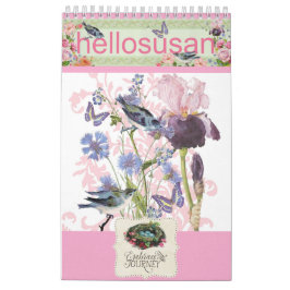 designs hellosusan Calendário de 12 Meses 2026