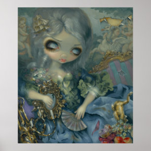 Desilusão da arte gótico Rococo do IMPRESSÃO da