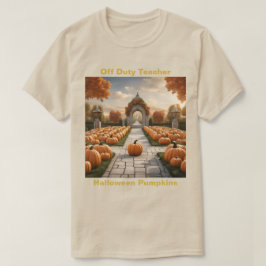 Desligado Professor Halloween Pumpkins T-Shirt