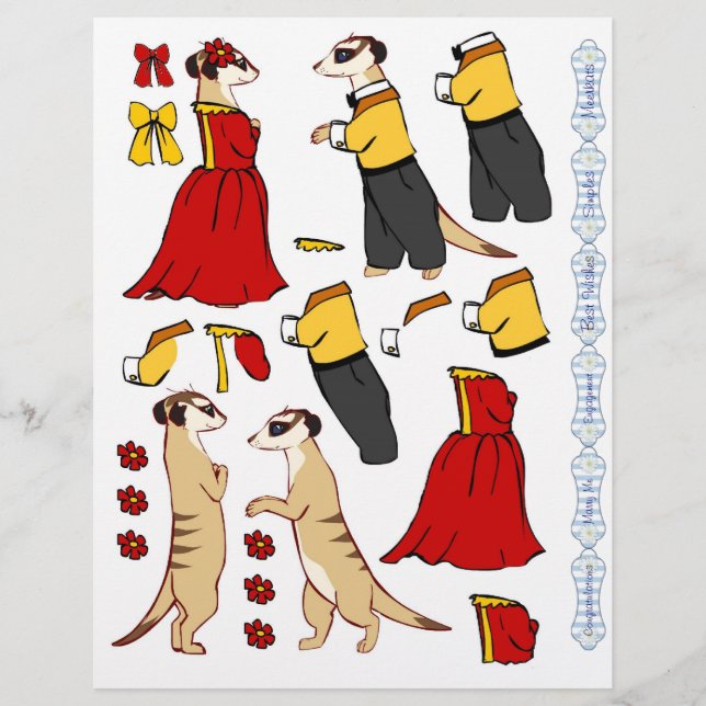 Desligamento 3D - Amantes do Meerkat (Frente)